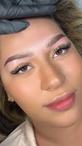 Very Light Microblading Eyebrows