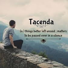 Tacenda Word Of The Day Words Deep Words Cool Words