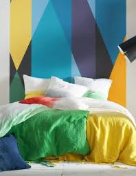 Linge De Maison Notre Selection Special Lin Elle Decoration Linge De Maison Parure De Lit Deco