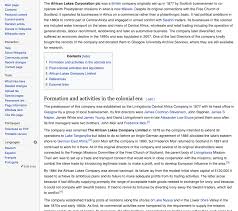African Lakes Corporation Wikipedia In 2020 Church Of Scotland Corporate British Companies
