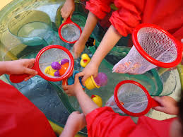 Under The Sea Nets And Fish In The Water Table Add A Fun Element To The Sensory Table Under The Sea Sensory Table Sensory Play