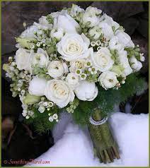 Roses Ranunculus Tulips Lisianthus Freesia Waxflower And Fern Fresh Bridal Bouquets Wedding Flowers Bridal Bouquet