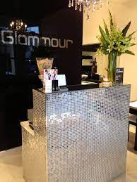 Our Very Glam Reception Front Desk Dream Kitchen Nail Salon Hair Salon Interior Salon Interior Design Salon Decor