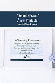 We did not find results for: Serenity Prayer Free Printable Hall Stirred Up