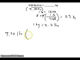 enter two units to convert convert kg in lb and oz