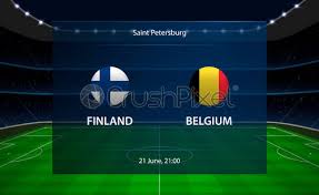 Los diablos rojos apuntan a mantener intacto su récord del 100%, pero hay que tener en cuenta que roberto martínez debería. Marcador De Futbol Finlandia Vs Rusia Vector De Stock Crushpixel