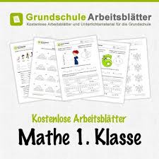 Kostenlose Arbeitsblatter Und Unterrichtsmaterial Fur Den Mathe Unterricht In Der 1 Klasse In Der Grundsc Mathe 2 Klasse Mathematikunterricht Nachhilfe Mathe