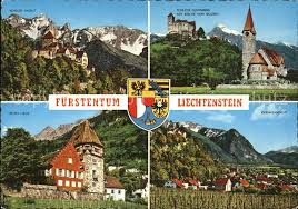Der stammbaum des österreichischen hauses liechtenstein im 16. Liechtenstein Schloss Vaduz Und Schloss Guttenberg Mit Kirche Von Balzers Rotes Haus Gesamtansicht Kat Liechtenstein Nr Ke36938 Oldthing Ansi