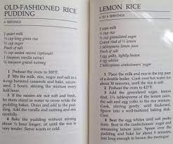 Dessert Old Fashioned Rice Pudding Lemon Rice New York Times Cookbook Craig Claiborne Lemon Rice Rice Pudding Cooking Recipes