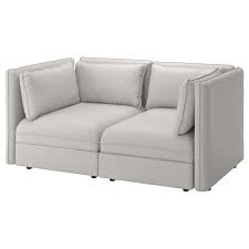 Vallentuna Ramna Light Grey 2 Seat Modular Sofa Ikea Modular Sofa Sofa Ikea Bed