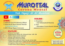 Program tahfidz al quran visi mencetak generasi yang hafizh mutqin dan amil. Pesantren Di Serang Ini Gelar Mtq Online Diikuti Juga Peserta Dari Luar Negeri Faktabanten Co Id Suara Merdeka Rakyat Banten Serang