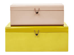 Daven 2 Tlg Truhen Set Rosa Und Gelb Speicherideen Aufbewahrungsbox Truhe