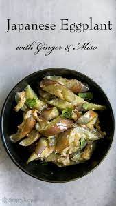 Stir Fried Japanese Eggplant With Ginger And Miso Recipe Japanese Eggplant Recipes Stir Fry Japanese Cooking Eggplant