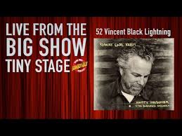 Don't have the soul of a vincent '52he reached for her hand and slipped her the keys said i don't have any further use for these i see angels on aerials in leather and chrome swooping down from heaven to. 52 Vincent Black Lightning Robert Earl Keen Last Fm