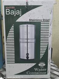 Single bag stainless steel water filter housing / industrial water filtration. Bajaj Welding Ceramic Candle Water Purifier 24 L Non Electrical With Storage Wholesale Manufacturers Distributors Buy Bajaj Welding Ceramic Candle Water Purifier 24 L Non Electrical With Storage In Bulk Udaan