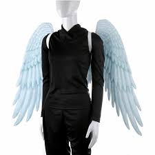 Angel and demon winged heart emblems. Adult Kid 3d Angel Demon Wings Cosplay Props Halloween Mardi Gras Theme Party Costume Accessory Large Black Wings Buy At The Price Of 8 13 In Aliexpress Com Imall Com