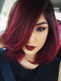 If you want to go even further with your black and red ombre, then add a third color. Pin On Hair Cuts And Color