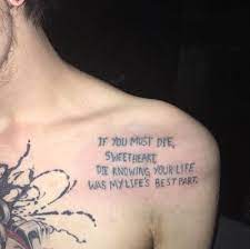 Imagem De Tattoo Quote And Grunge Inspiring Quote Tattoos Lyric Tattoos Inspirational Tattoos