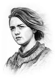 Arya Stark Game Of Thrones Arya Stark Art Star Wars Characters Drawings Game Of Thrones Drawings