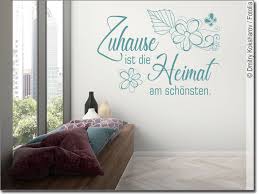 Das wort zuhause/zuhause bezeichnet einmal das adverb z.b. Wandspruch Zuhause Ist Die Heimat