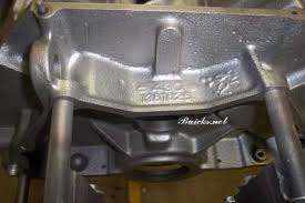 Buick Engine Identification Where To Find The Numbers