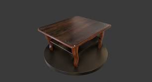 Only 1 available and it's in 1 person's cart. Vintage Wooden Coffee Table 3d Model Cgtrader