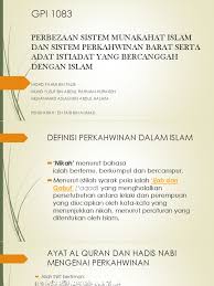 Menikah adalah cara untuk melanjutkan keturunan. Perkahwinan Islam Dan Barat Serta Adat Istiadat Yang Bertentangan Dengan Islam