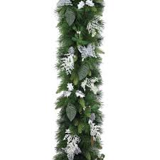 Ascot racecourse used our commercial luxury garlands with warm white lighting in christmas 2017. Luxury Silver Themed Artifical Christmas Garland Christmas Direct