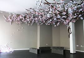 Decoration Origami Avec Fleur De Cerisier Decoration Plafond Decoration Deco