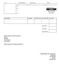 Download Simple Sales Invoice Template Word Background