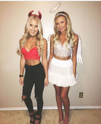 Bff Black And White Angel Costume Pinterest Courtellingham Halloween Costumes Friends Halloween Outfits Halloween Costume Outfits