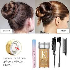 Amazon.com : PasaRose 5 Pcs Hair Wax Set for Women & Baby Accessories, Edge  Control Slick for Flyaways, Finishing Stick, Styling Comb, Gel for Fixing :  Beauty & Personal Care