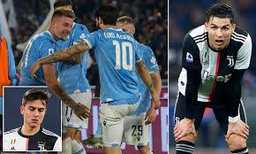 Tenga en cuenta que usted mismo puede cambiar de canal de transmisión en el apartado. Lazio 3 1 Juventus Juventus Suffer First Defeat Of The Season Against Impressive Lazio Daily Mail Online