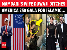 Mamdani's Wife Rama Duwaji Ditches America 250 Celebrations For Islamic Retreat;Critics Go Ballistic