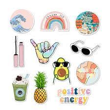 35 pieces lot simple fille mignon dessin anime vsco autocollant pack bricolage pour ordinateur portable bagag aesthetic stickers cartoon girl coloriage girafe