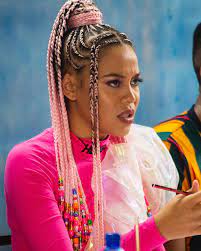 African braids are a protective hairdo that contributes to maintaining healthy hair and. Rainbow Braid Hairstyles For Kids Sho Madjozi 10 Interesting Facts About Sho Madjozi You May Have Missed Braid Hairstyles For Kids Are Designed To Keep Hair Away From The Face