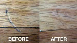 Darken the scratch with a blending pencil blending pencils are specifically designed to fill in wood scratches that appear as lighter colored marks on the floor. Iron Scratches Out Of Hardwood Floors
