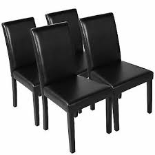 Shop for kitchen bar stools perfect for casual dining and entertaining. Modern 4pcs Dining Chairs High Back Padded Leather Kitchen Restaurant Home Black Ebay Dining Chairs Leather Dining Room Chairs Restaurant Chairs