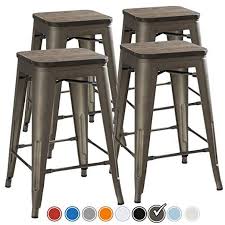 Shop allmodern for modern and contemporary low back bar + counter stools to match your style and budget. 24 Inch Metal Bar Stools Set Of 4 Low Back Bar Chair Indoor Outdoor Counter Height Bar Stools Distressed Mint Patio Furniture Accessories Stools Bar Chairs Femsa Com