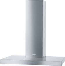 miele pur98w 36 inch chimney style wall mount hood with 625 cfm blower led clearview lighting front mounted controls automatic intensive switch off vented ventilation hood miele steel wall