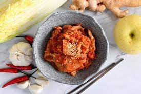 How To Make Kimchi Recipe Spicy Cabbage Recipe Kimchi Fermented Cabbage