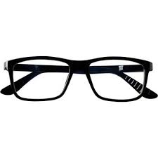 Icu Eyewear Screen Vision Blue Light Filtering Rectangle Black Large Glasses Light Blue Eyewear Glasses