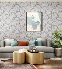 22 للديكور موديل ورق جدران لون رمادي فاتح صورة على Facebook