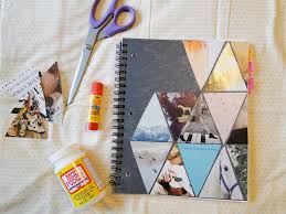 Pie N The Sky Triangle Love Diy Diy Notebook Cover Diy Journal School Diy