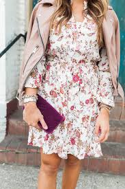 How To Transition A Floral Dress Into Fall Womens Floral Dress Floral Dress Summer Fashion