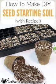 Our own soilless mix is treated and ready to use for propagating seedlings and can be used as a potting mix. How To Make Your Own Diy Seed Starting Mix With Recipe