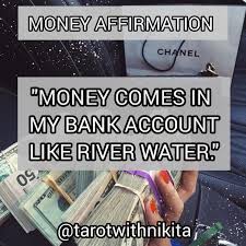 Nikita Porwal | Comment " MONEY FLOWS TO ME EASILY." to affirm the energies  ♥️ Follow @tarotwithnikita Dm to book a reading with me. #incomegoals… |  Instagram