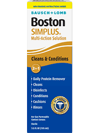Shop online for sunglasses, eyeglasses and contact lenses for men & women and get upto 18% discount at lenskart.com. Boston Simplus Multi Action Solution Bausch Lomb