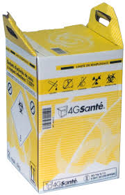 Cartons DASRI : Carton 12 Litres