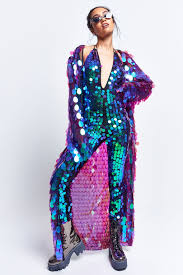 Mermaid Sequin Maxi Kimono By Jaded London In 2019